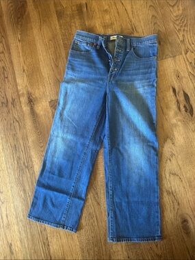 Madewell Men's Relaxed Blue Denim Jeans